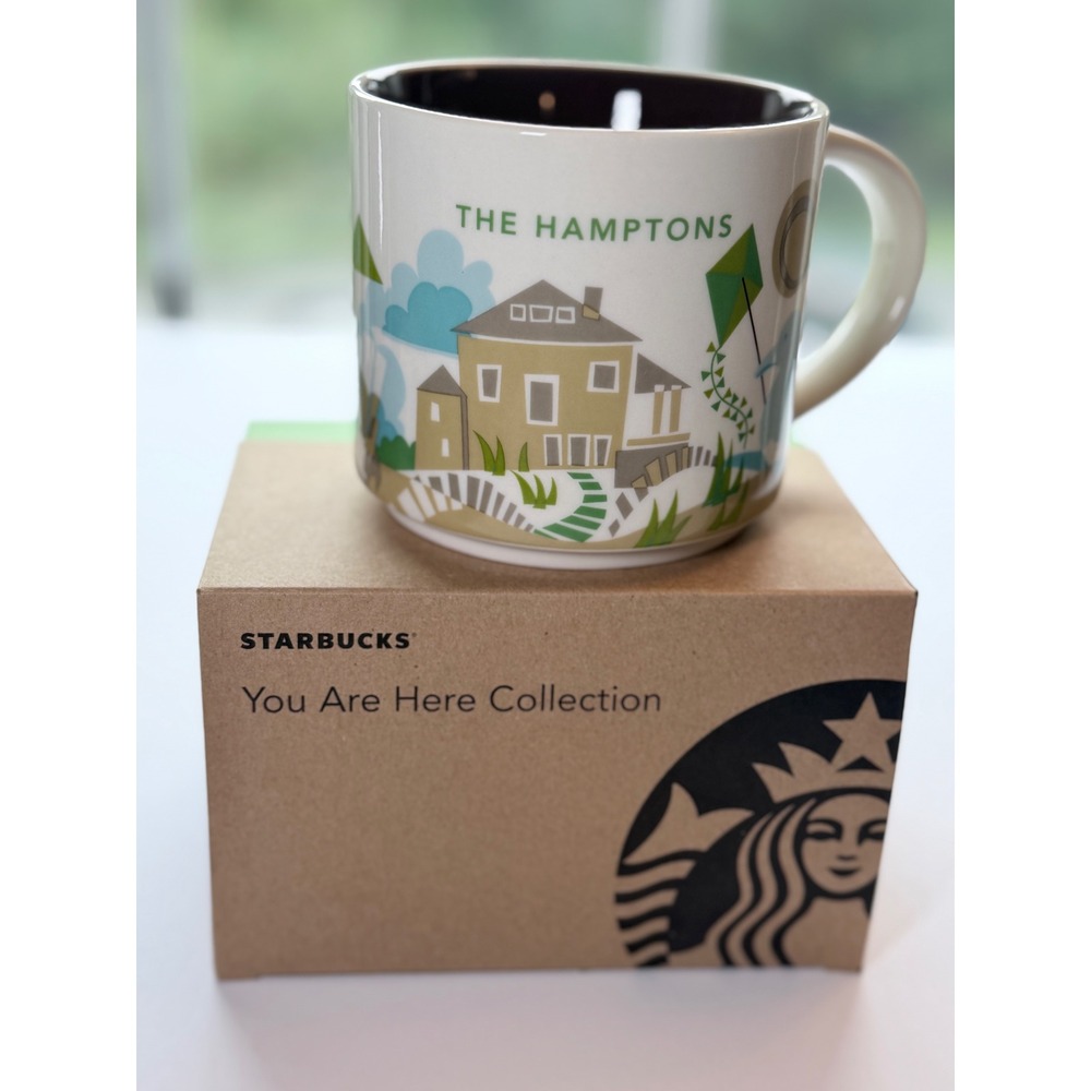 Starbucks The Hamptons You Are Here Collection Coffee Mug 14 oz New In Box HTF